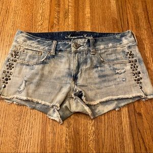 Women's American Eagle Shorts w Studs Size 4